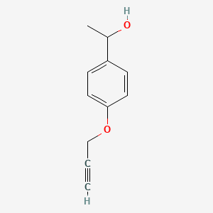 1-[4-(Prop-2-yn-1-yloxy)phenyl]ethan-1-ol