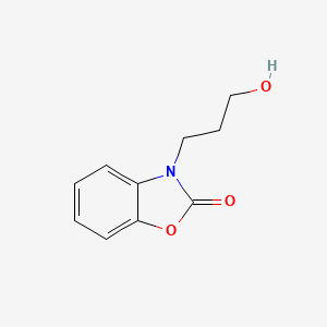 3-(3-Hydroxypropyl)-2,3-dihydro-1,3-benzoxazol-2-one