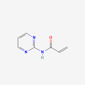N-(pyrimidin-2-yl)prop-2-enamide