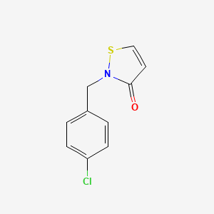 2-(4-Chlorobenzyl)-3(2H)-isothiazolone