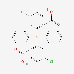 Benzoic acid, 4-chloro-, diphenylsilylene ester