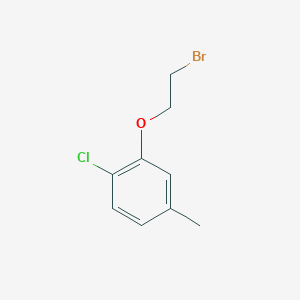 2-(2-Bromoethoxy)-1-chloro-4-methylbenzene