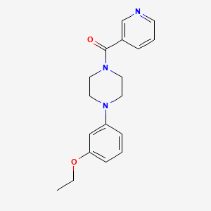 Piperazine, 1-(3-ethoxyphenyl)-4-(3-pyridinylcarbonyl)-