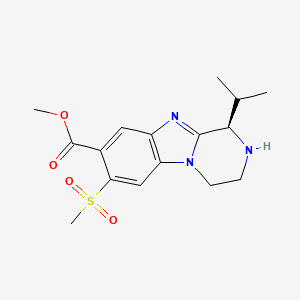 (R)-methyl 1-isopropyl-7-(methylsulfonyl)-1,2,3,4-tetrahydrobenzo[4,5]imidazo[1,2-a]pyrazine-8-carboxylate