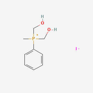 Bis(hydroxymethyl)methylphenylphosphonium iodide