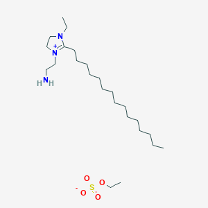 1-(2-Aminoethyl)-3-ethyl-4,5-dihydro-2-pentadecyl-1H-imidazolium ethyl sulphate