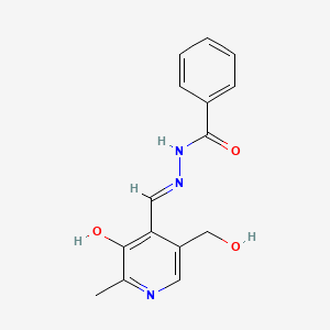 Pyridoxal benzoyl hydrazone