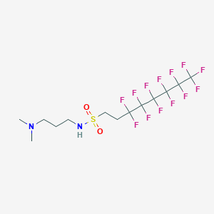 N-[3-(Dimethylamino)propyl]-3,3,4,4,5,5,6,6,7,7,8,8,8-tridecafluorooctane-1-sulfonamide