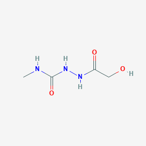 2-(2-hydroxyacetyl)-N-methylhydrazinecarboxamide