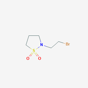 2-(2-Bromoethyl)-1$l^{6},2-thiazolidine-1,1-dione