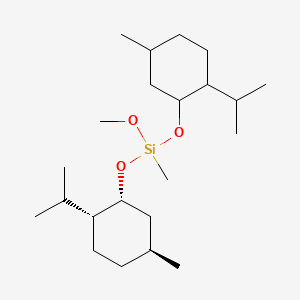 (1R-(1alpha,(1R*,2S*,5R*),2beta,5alpha))-Bis((2-isopropyl-5-methylcyclohexyl)oxy)methoxymethylsilane