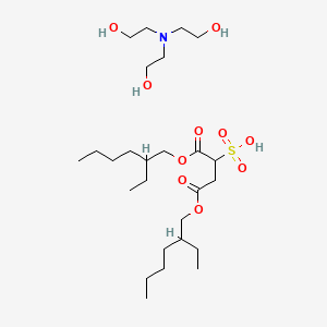 molecular formula C26H53NO10S B15182755 Einecs 242-136-5 CAS No. 18262-08-3