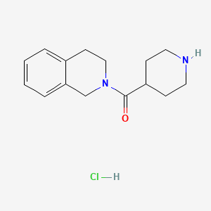 3,4-Dihydro-2(1H)-isoquinolinyl(4-piperidinyl)-methanone hydrochloride