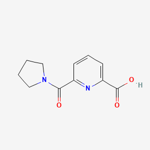 6-(Pyrrolidine-1-carbonyl)pyridine-2-carboxylic acid