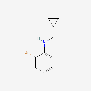 2-Bromo-N-(cyclopropylmethyl)aniline