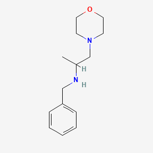 molecular formula C14H22N2O B1518309 Benzyl[1-(morpholin-4-yl)propan-2-yl]amine CAS No. 106476-34-0