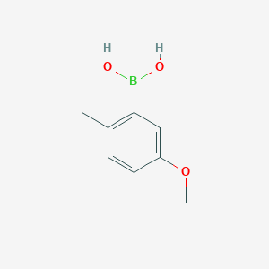 molecular formula C8H11BO3 B151832 (5-甲氧基-2-甲基苯基)硼酸 CAS No. 617689-07-3