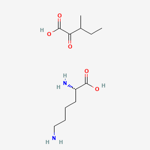 Lysine 3-methyl-2-oxovalerate