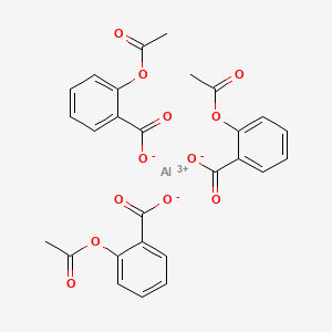 Tris(2-(acetyloxy)benzoato)aluminum