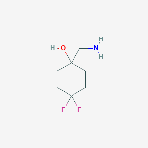1-(Aminomethyl)-4,4-difluorocyclohexan-1-ol