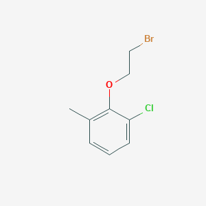 molecular formula C9H10BrClO B1518332 2-(2-Bromoethoxy)-1-chloro-3-methylbenzene CAS No. 26646-29-7