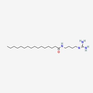 Palmitamidobutyl guanidine