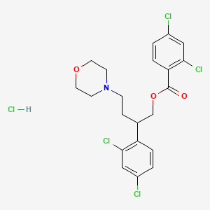 Benzoic acid, 2,4-dichloro-, 2-(2,4-dichlorophenyl)-4-(4-morpholinyl)butyl ester, hydrochloride