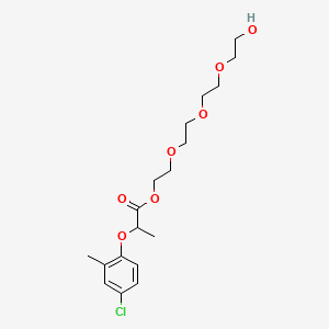 Propanoic acid, 2-(4-chloro-2-methylphenoxy)-, 2-(2-(2-(2-hydroxyethoxy)ethoxy)ethoxy)ethyl ester