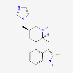 2-Chloro-8beta-(1H-imidazol-1-ylmethyl)-6-methylergoline