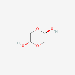 1,4-Dioxane-2,5-diol, trans-