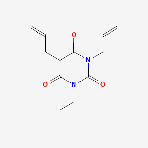 molecular formula C13H16N2O3 B15184021 1,3,5-Triallylbarbituric acid CAS No. 104691-83-0