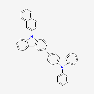 9-(naphthalen-2-yl)-9'-phenyl-9H,9'H-3,3'-bicarbazole