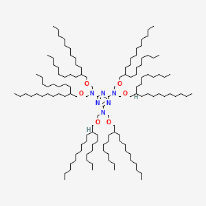 N,N,N',N',N'',N''-Hexakis(((2-octyldodecyl)oxy)methyl)-1,3,5-triazine-2,4,6-triamine