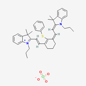 molecular formula C42H49ClN2O4S B1518422 IR-792 perchlorate 