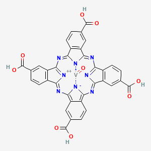 (Tetracarboxyphthalocyaninato)oxovanadium(IV)