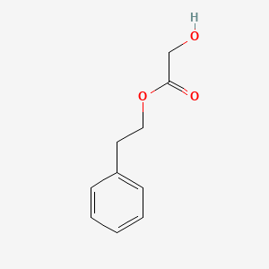 Acetic acid, hydroxy-, 2-phenylethyl ester