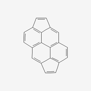 molecular formula C20H10 B15184370 Dicyclopenta[cd,jk]pyrene CAS No. 98791-43-6