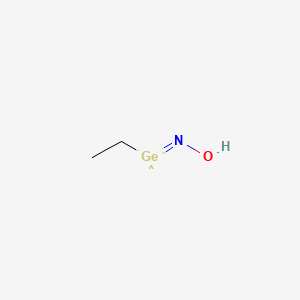 molecular formula C2H6GeNO B15184374 Ethylhydroxyiminogermane CAS No. 74968-77-7