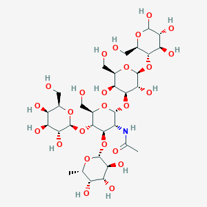 molecular formula C32H55NO25 B1518446 Lewis X antigen 