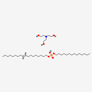 molecular formula C38H80NO7P B15184576 Einecs 298-085-4 CAS No. 93777-54-9