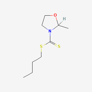 Butyl 2-methyl-3-oxazolidinecarbodithioate