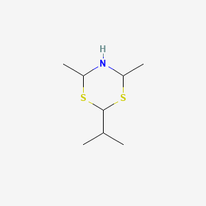 2-Isopropyl-4,6-dimethyl-1,3,5-dithiazinane