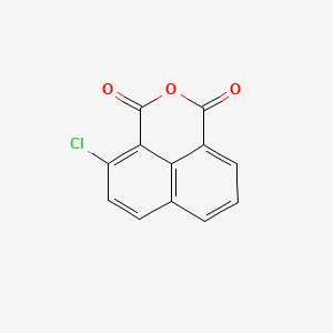 molecular formula C12H5ClO3 B15184841 4-Chloro-1H,3H-naphtho(1,8-cd)pyran-1,3-dione CAS No. 50817-72-6