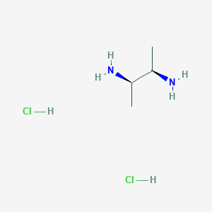 molecular formula C4H14Cl2N2 B1518485 (2R,3R)-(+)-2,3-Butanediamine dihydrochloride 