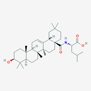 molecular formula C36H59NO4 B1518497 N-[(3beta)-3-Hydroxy-28-oxoolean-12-en-28-yl]-L-leucine 