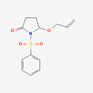 1-(Phenylsulfonyl)-5-(2-propenyloxy)-2-pyrrolidinone