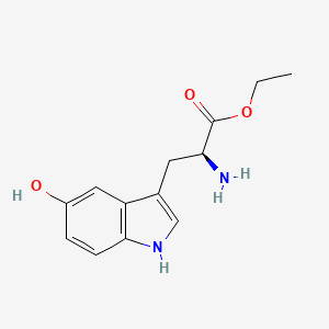 molecular formula C13H16N2O3 B15185105 5-Hydroxytryptophan ethyl ester CAS No. 36892-61-2