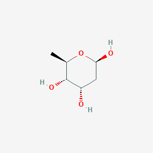 molecular formula C6H12O4 B15185108 beta-D-Digitoxopyranose CAS No. 22899-74-7