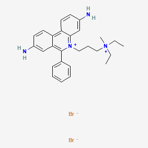 molecular formula C27H34Br2N4 B15185162 Propidium bromide CAS No. 72460-87-8