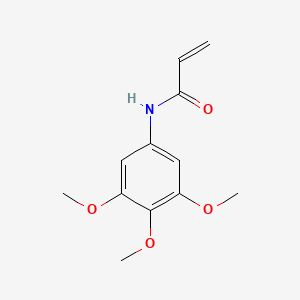 molecular formula C12H15NO4 B1518524 N-(3,4,5-trimethoxyphenyl)prop-2-enamide CAS No. 187932-66-7